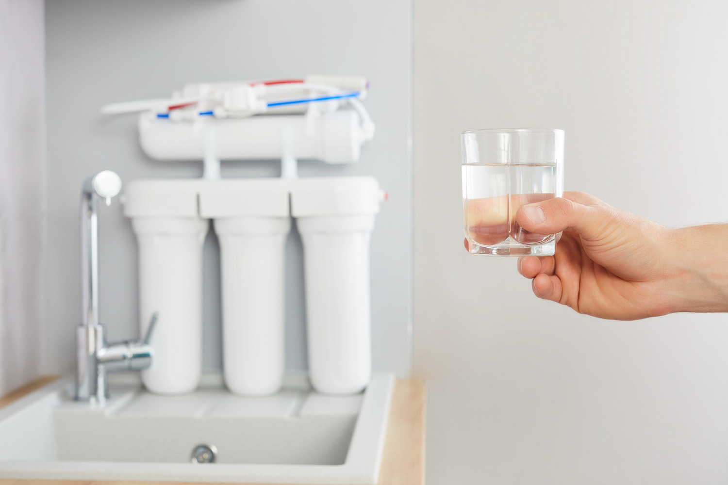 Water Filtration Installation in Bedford, TX